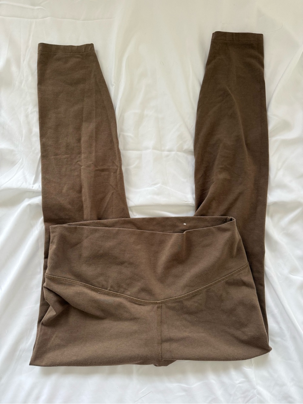Old Navy Active Powerchill Extra High-Rise Brown Leggings Size Large